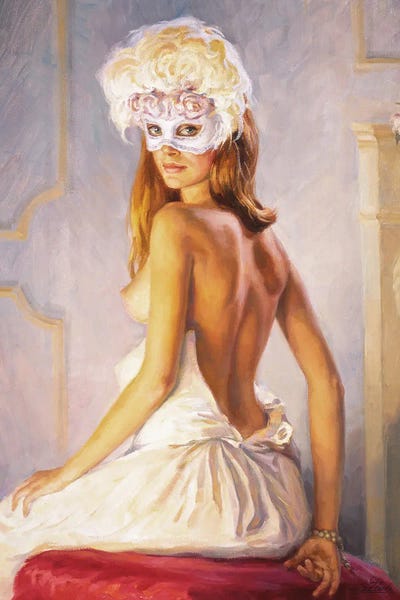 Serguei Zlenko: White Mask by Serguei Zlenko