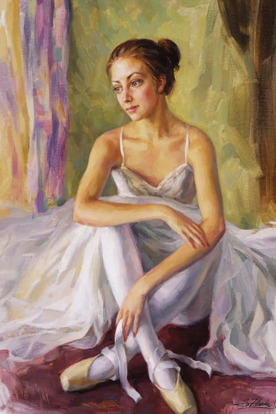 Ballet: A Moment Of Relaxation by Serguei Zlenko