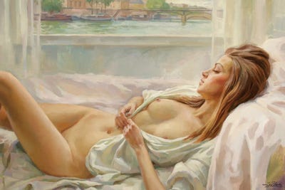 April In Paris by Serguei Zlenko framed wall art