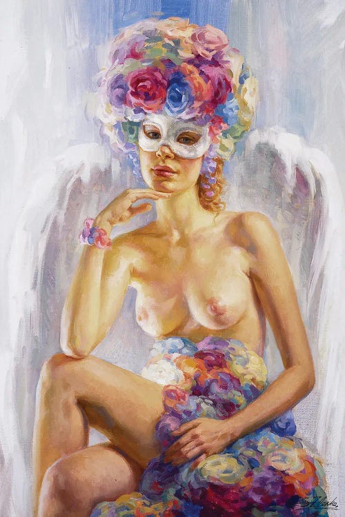 Carnival Flora by Serguei Zlenko wall art