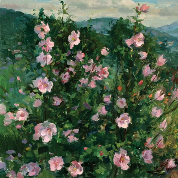 Serguei Zlenko: Hibiscus by Serguei Zlenko