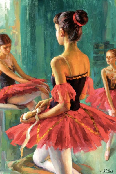 Ballet: Red On Green by Serguei Zlenko