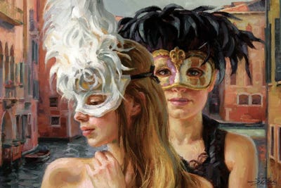 Black And White Feathers by Serguei Zlenko canvas print