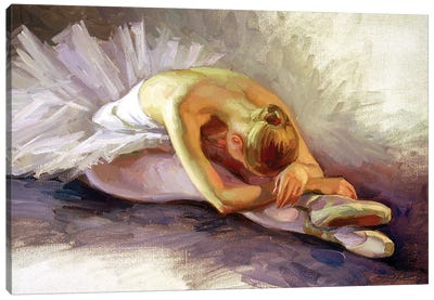 Swan Lake Canvas Art Print - Ballet Art