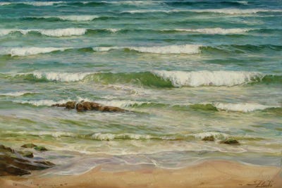 Sea Symphony I by Serguei Zlenko framed wall art