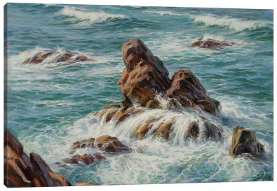 Sea Symphony III Canvas Art Print - Serguei Zlenko