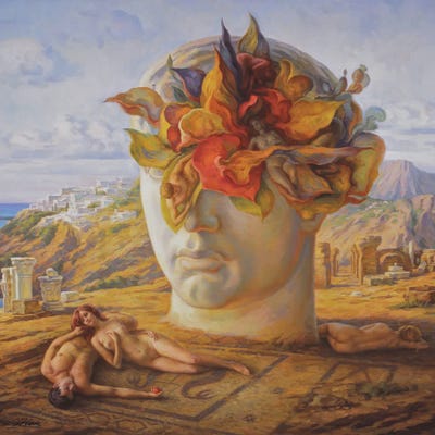 Midday Mirage by Serguei Zlenko canvas print