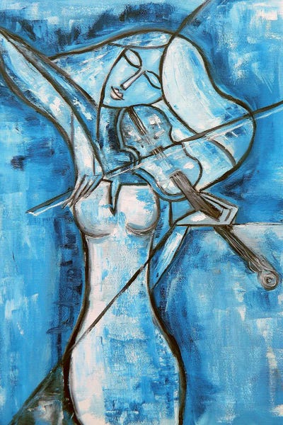 Violins: Mozart Violin Concerto In A Major by Zulu Art