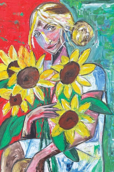 Zulu Art: Sunflowers by Zulu Art