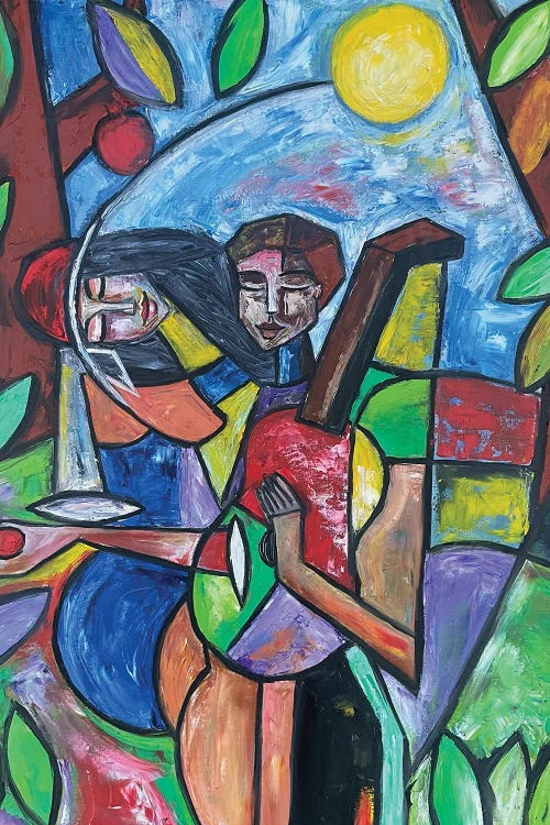 Melody For You by Zulu Art wall art