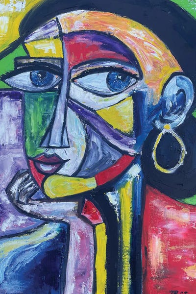 Zulu Art: Woman by Zulu Art