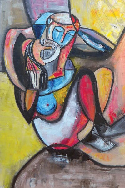 Zulu Art: Lovers by Zulu Art