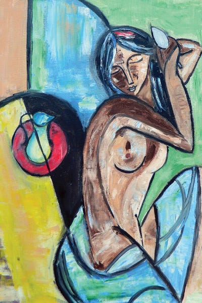 Cubism: Morning Time by Zulu Art