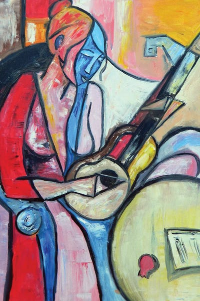 Study In B Minor by Zulu Art canvas print