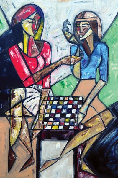 Cubism: Check Mate by Zulu Art