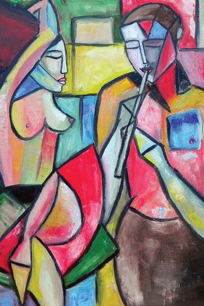 Play The Duduk by Zulu Art framed wall art