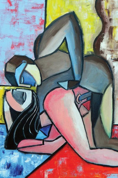 Cubism: Energy Connection by Zulu Art