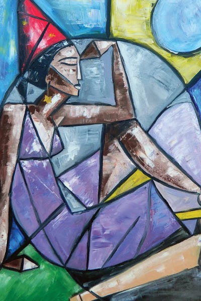 Stellar Woman by Zulu Art framed wall art