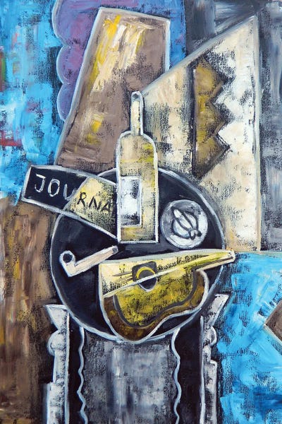 Still Life II by Zulu Art framed wall art