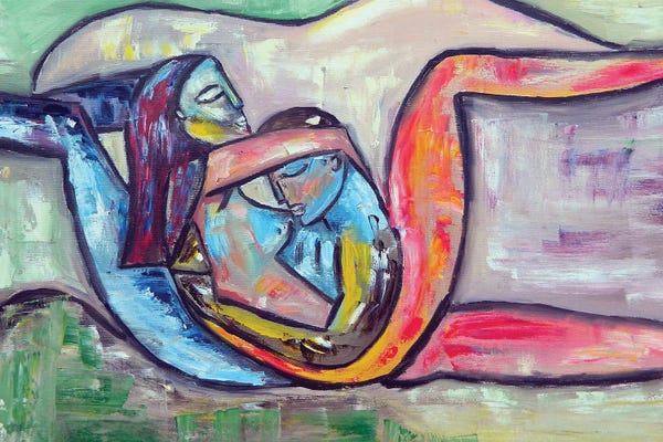 Cubism: Energy by Zulu Art