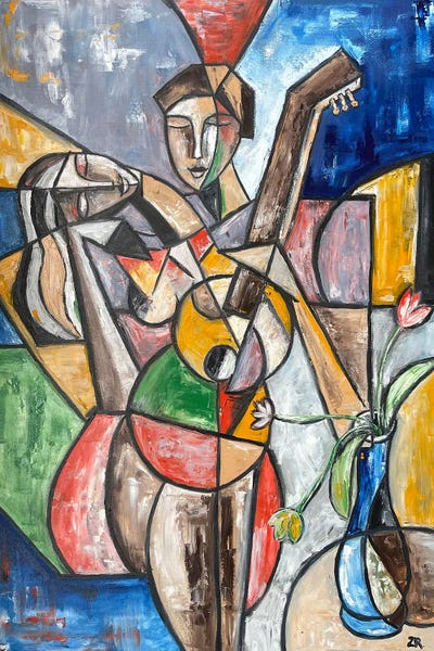 Cubism: Song For You by Zulu Art