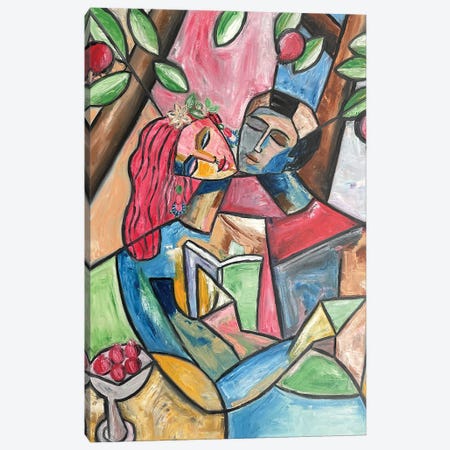 The Mystery Of Love Canvas Print #ZLU66} by Zulu Art Canvas Art