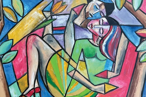 All Things Picasso: The Yellow Tulip by Zulu Art
