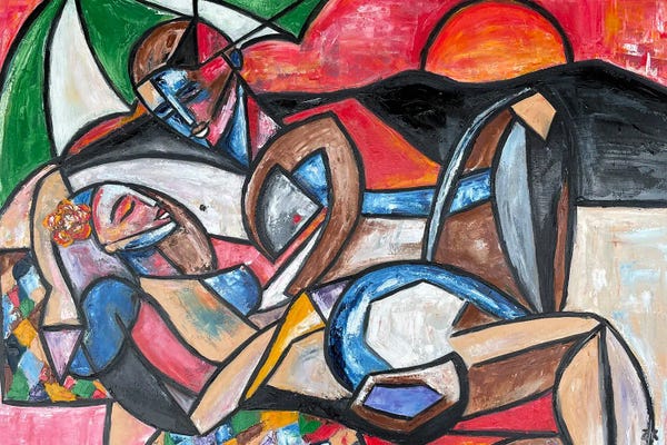 Entanglements: By The Sunset by Zulu Art