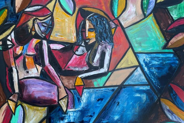 Cubism: Catch The Sun by Zulu Art