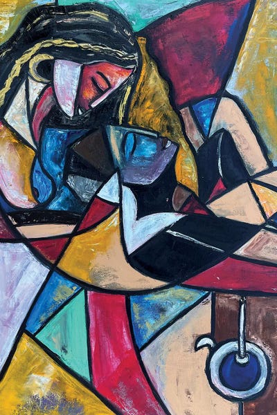 Cubism: Moment With You by Zulu Art