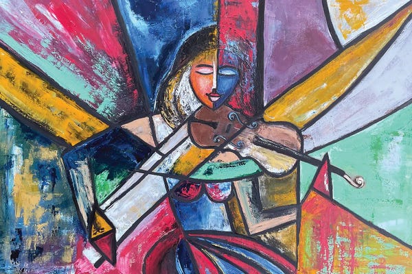Violins: Memory On You by Zulu Art
