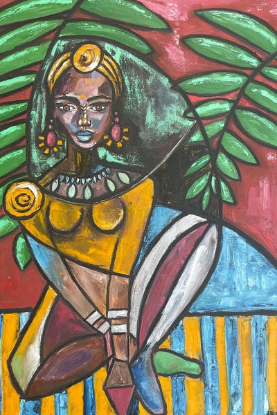 Zulu Art: A Quiet Moment by Zulu Art