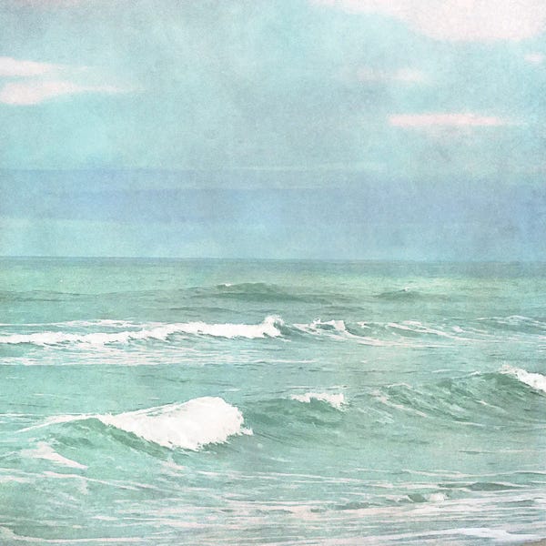 Christine Zalewski: Very Peri Blue Sky II by Christine Zalewski