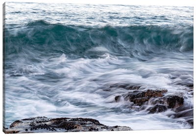 Zen Ocean Waves I Canvas Art Print