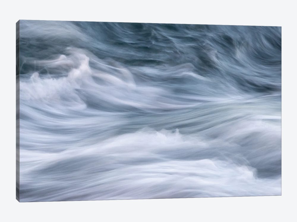Zen Ocean Waves III by Christine Zalewski 1-piece Canvas Wall Art