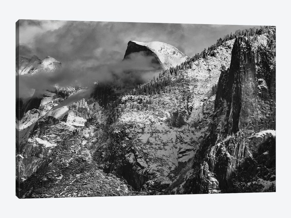 Half Dome And Valley, Yosemite National Park, California by Zandria Muench Beraldo 1-piece Art Print