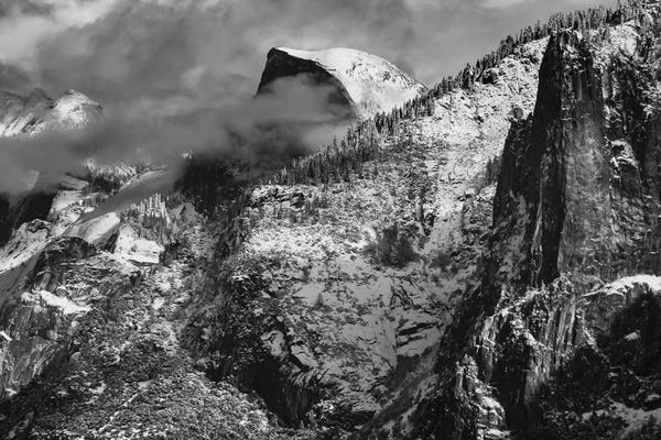 Zandria Muench Beraldo: Half Dome And Valley, Yosemite National Park, California by Zandria Muench Beraldo