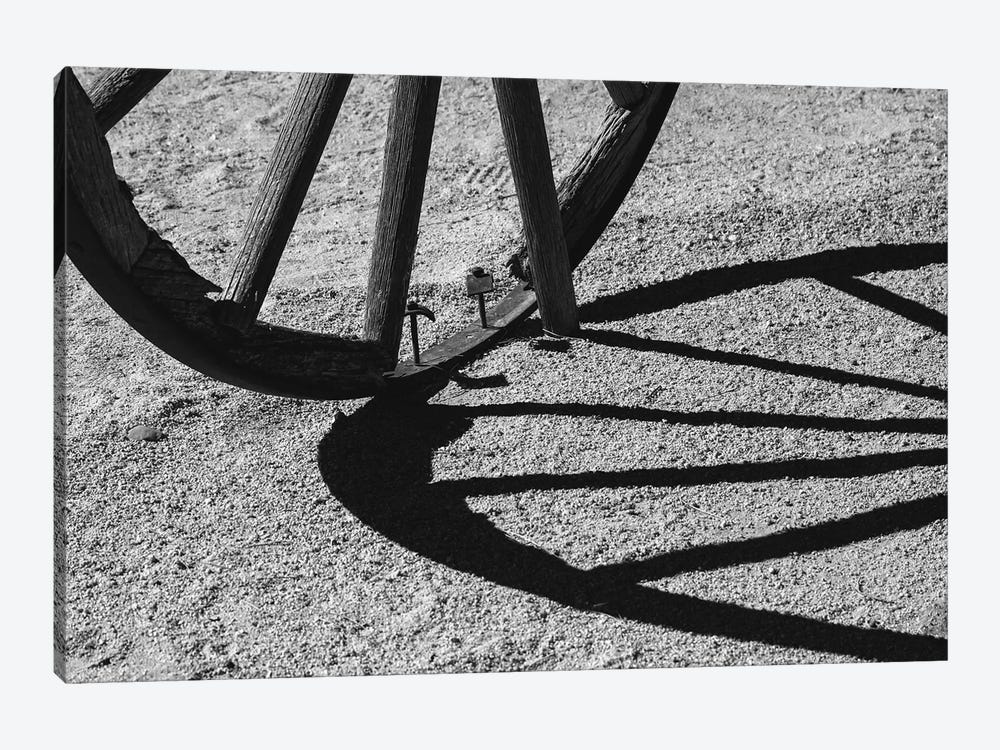 Wagon Wheel Shadows, California by Zandria Muench Beraldo 1-piece Art Print