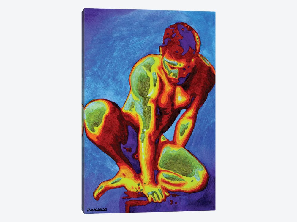Resting by Zak Mohammed 1-piece Canvas Print