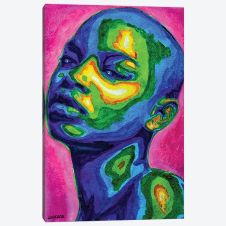 Avatar Canvas Print #ZMH1} by Zak Mohammed Art Print