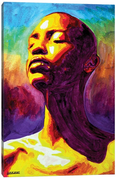 Inhale Canvas Art Print - Zak Mohammed