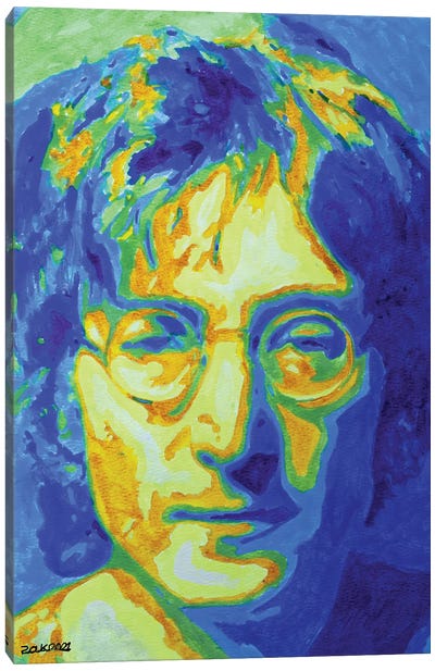 John Lennon Canvas Art Print - Zak Mohammed