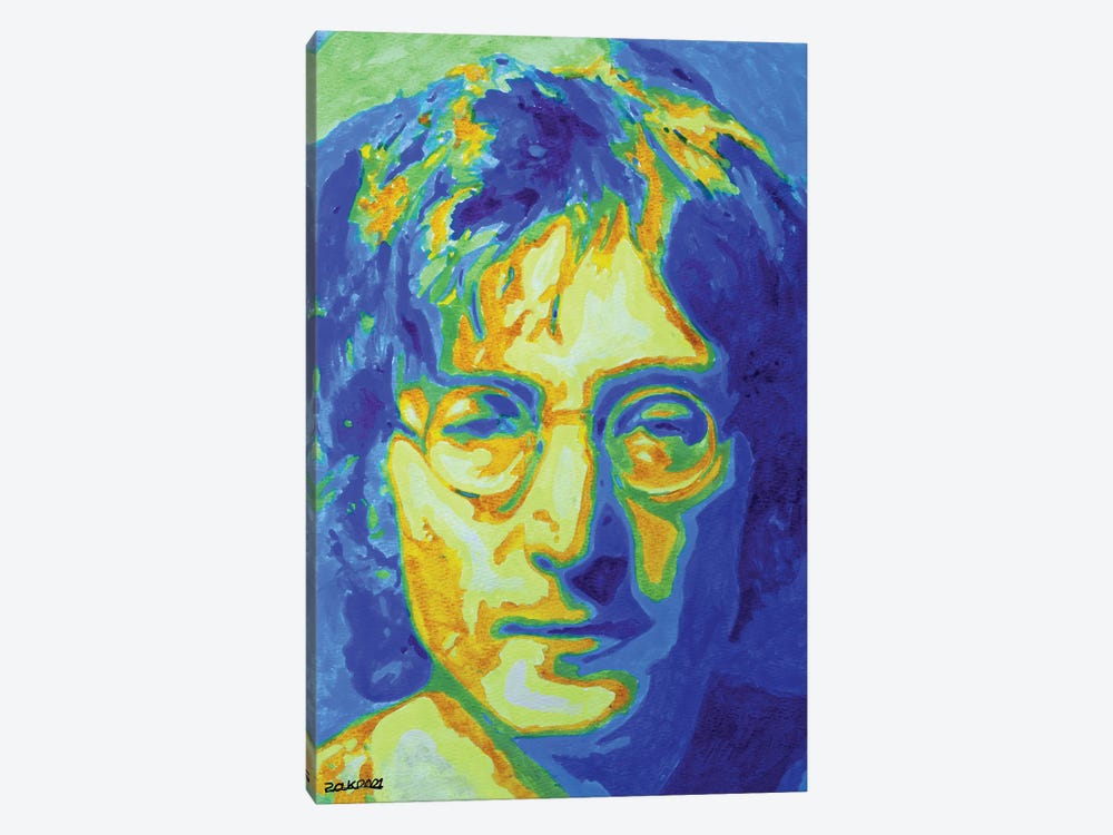 John Lennon by Zak Mohammed 1-piece Canvas Art