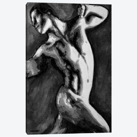 Ifbb In Black And White Canvas Print #ZMH42} by Zak Mohammed Art Print