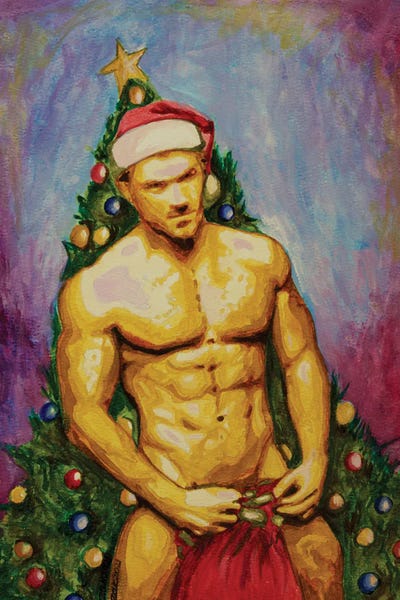 Naughty Or Nice: Sexy Santa by Zak Mohammed