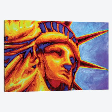 Liberty Canvas Print #ZMH4} by Zak Mohammed Canvas Art