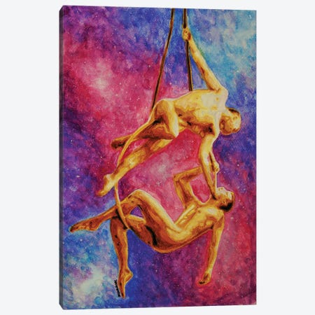 Dance In Space Canvas Print #ZMH54} by Zak Mohammed Canvas Print