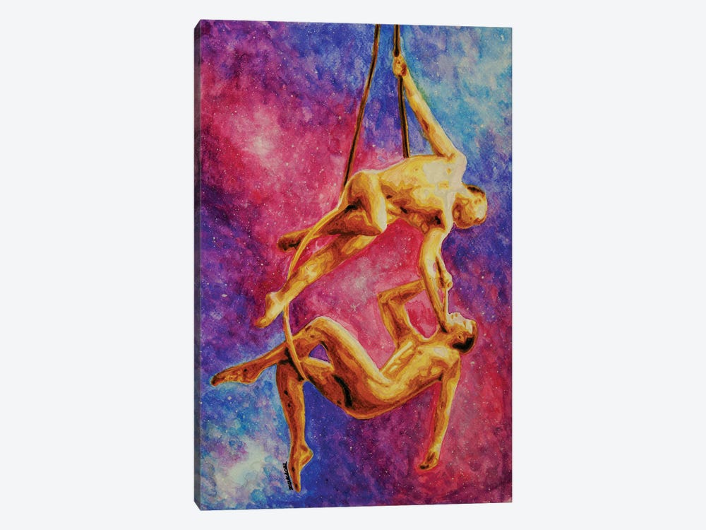 Dance In Space by Zak Mohammed 1-piece Canvas Art Print