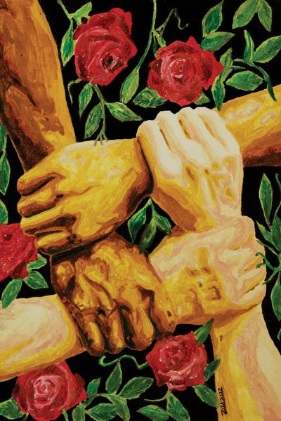 The Union by Zak Mohammed metal wall art