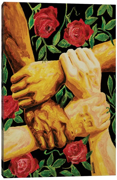 The Union Canvas Art Print - Similar to Kehinde Wiley